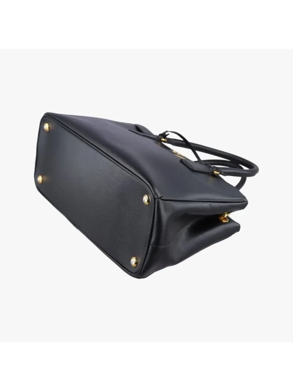 Prada Galleria Black Saffiano Leather 14 Shoulder